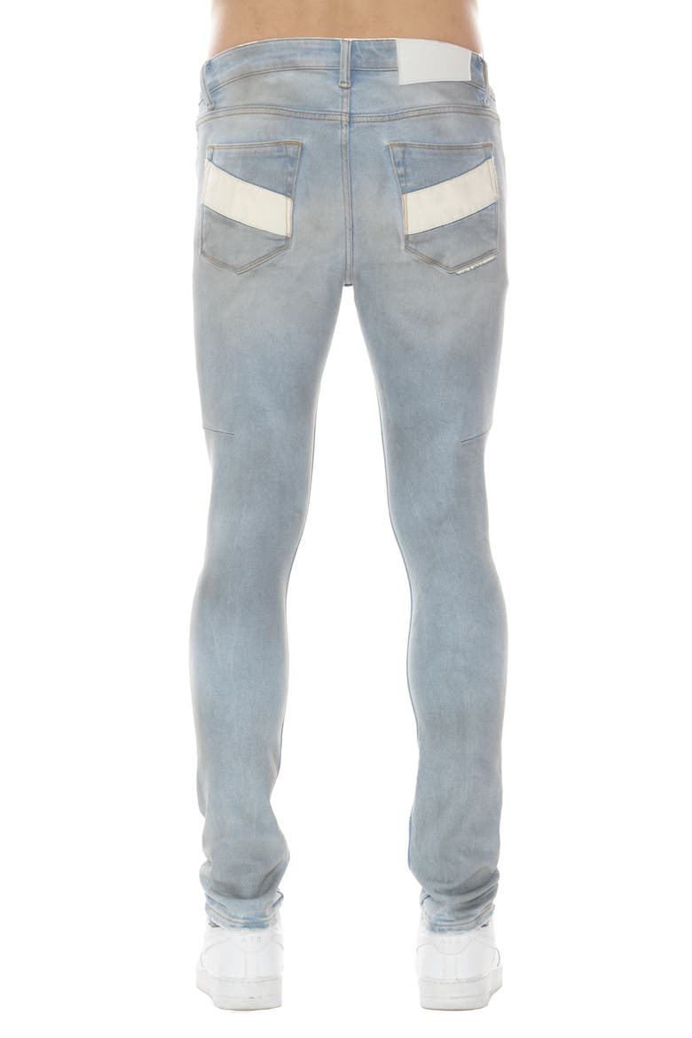 Strat Ripped Super Skinny Jeans, Alternate, color, FALCON 2