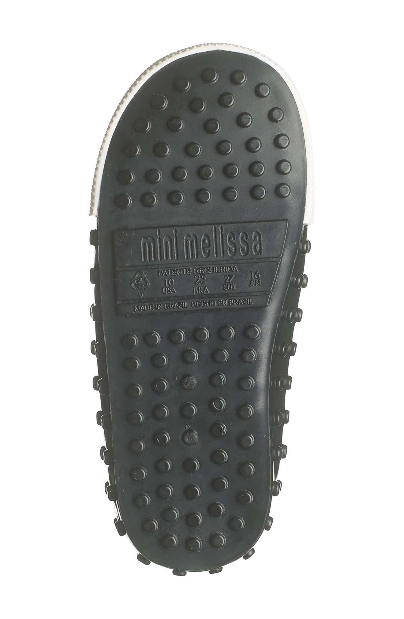 Mini Melissa Polibolha Disney's Mickey Mouse Sneaker, Alternate, color, 