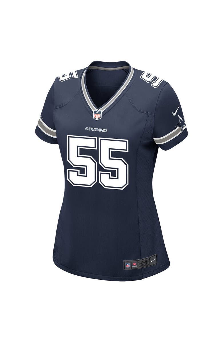 Nike Women's Nike Leighton Vander Esch Navy Dallas Cowboys Game Player Jersey, Alternate, color, 