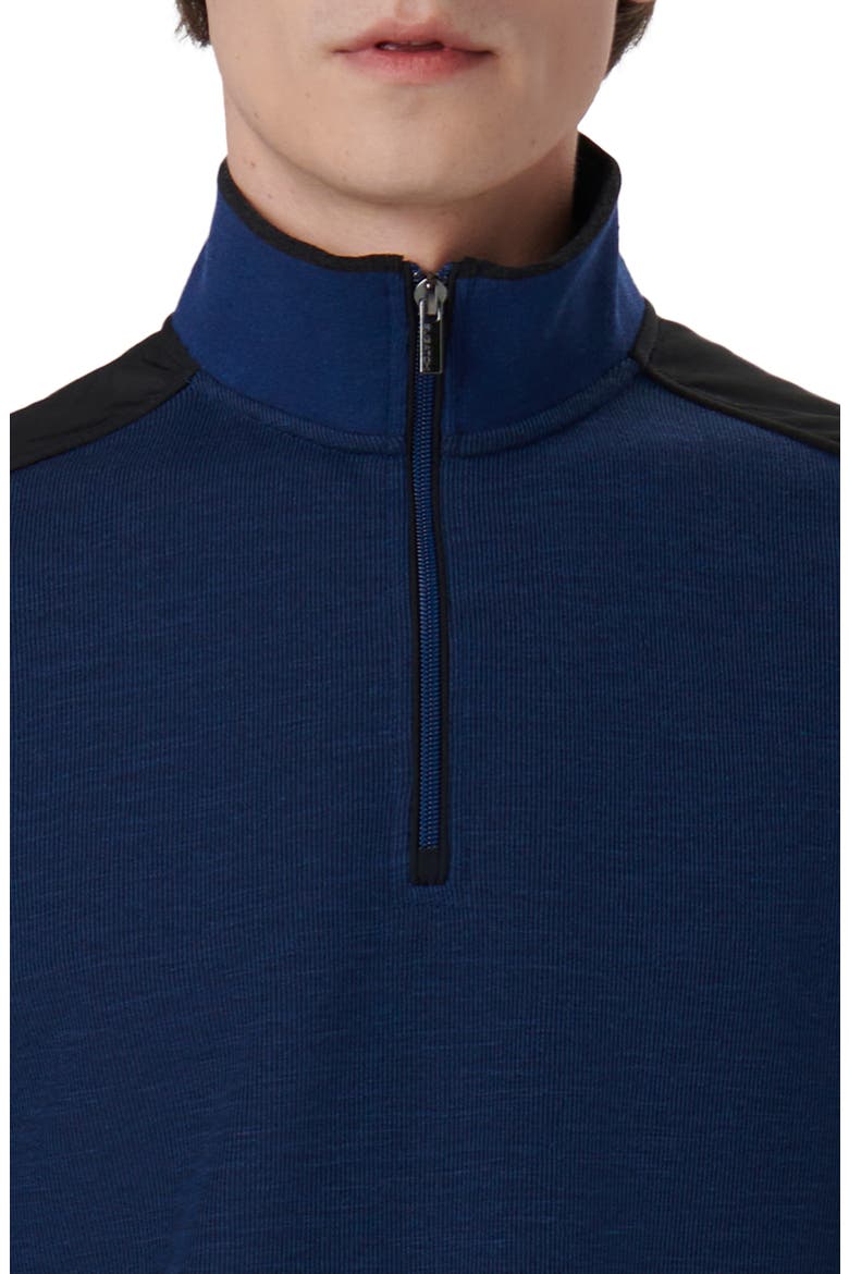 Quarter Zip Pullover, Alternate, color, NIGHT BLUE