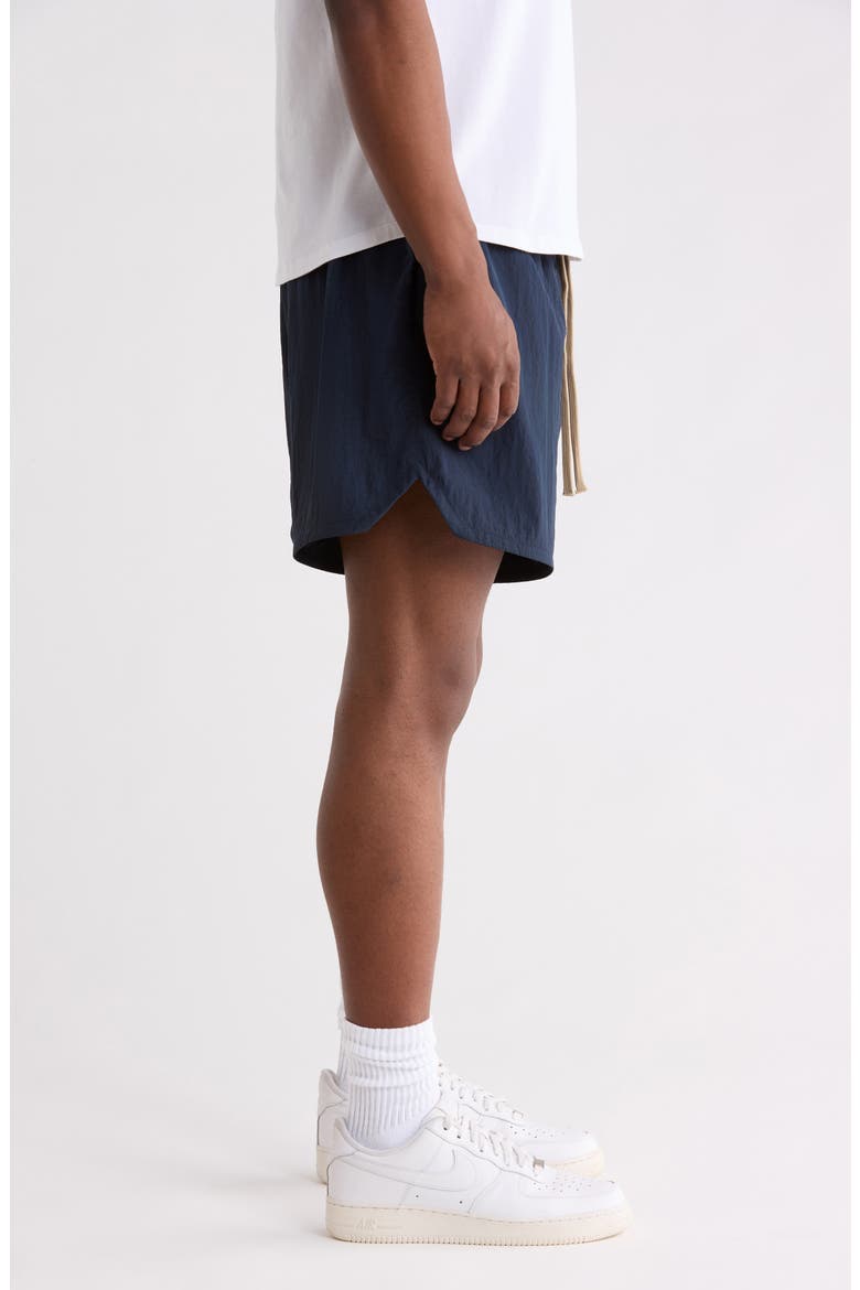 MLB Yankees Nylon Gym Shorts, Alternate, color, DARK SAPPHIRE