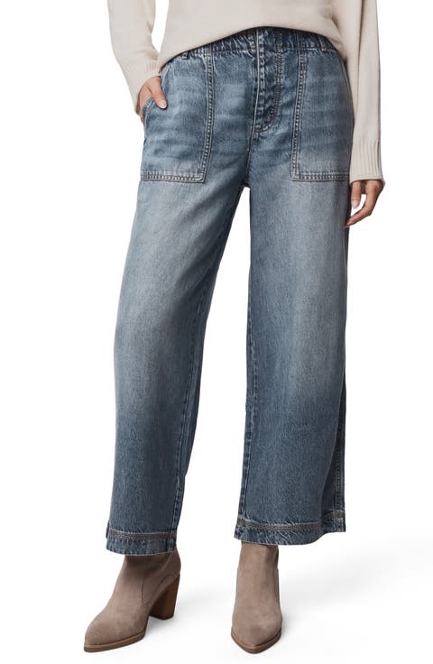 Chloe Crop Wide Leg Jeans