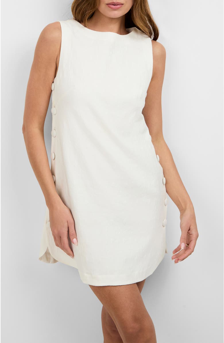 Trina Turk Atina Dress, Alternate, color, Whitewash