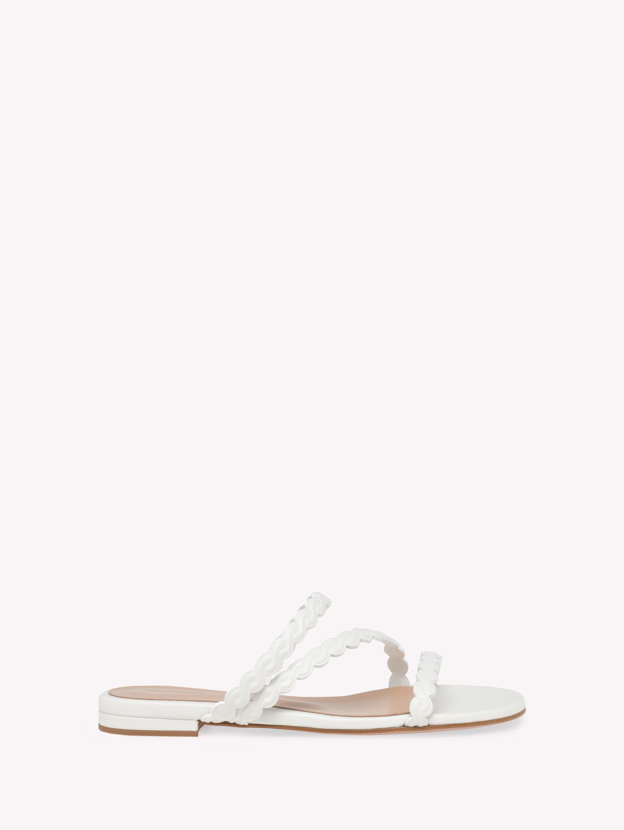 Gianvito Rossi Kai 05 Flat, Main, color, White Nappa