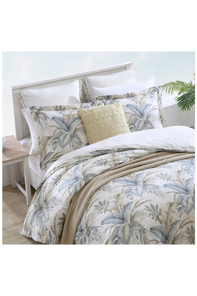 Bakers Bluff Duvet Cover & Sham Set, Main, color, SILVER BLUE