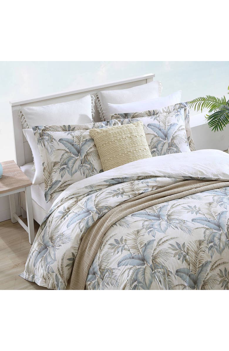 Tommy Bahama Bakers Bluff Duvet Cover & Sham Set, Main, color, Silver Blue
