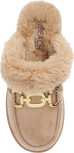 Davos Faux Fur Platform Slipper