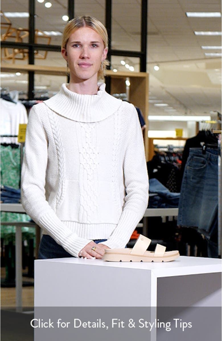 Vista Luxe Thea Platform Slide Sandal, sales video thumbnail