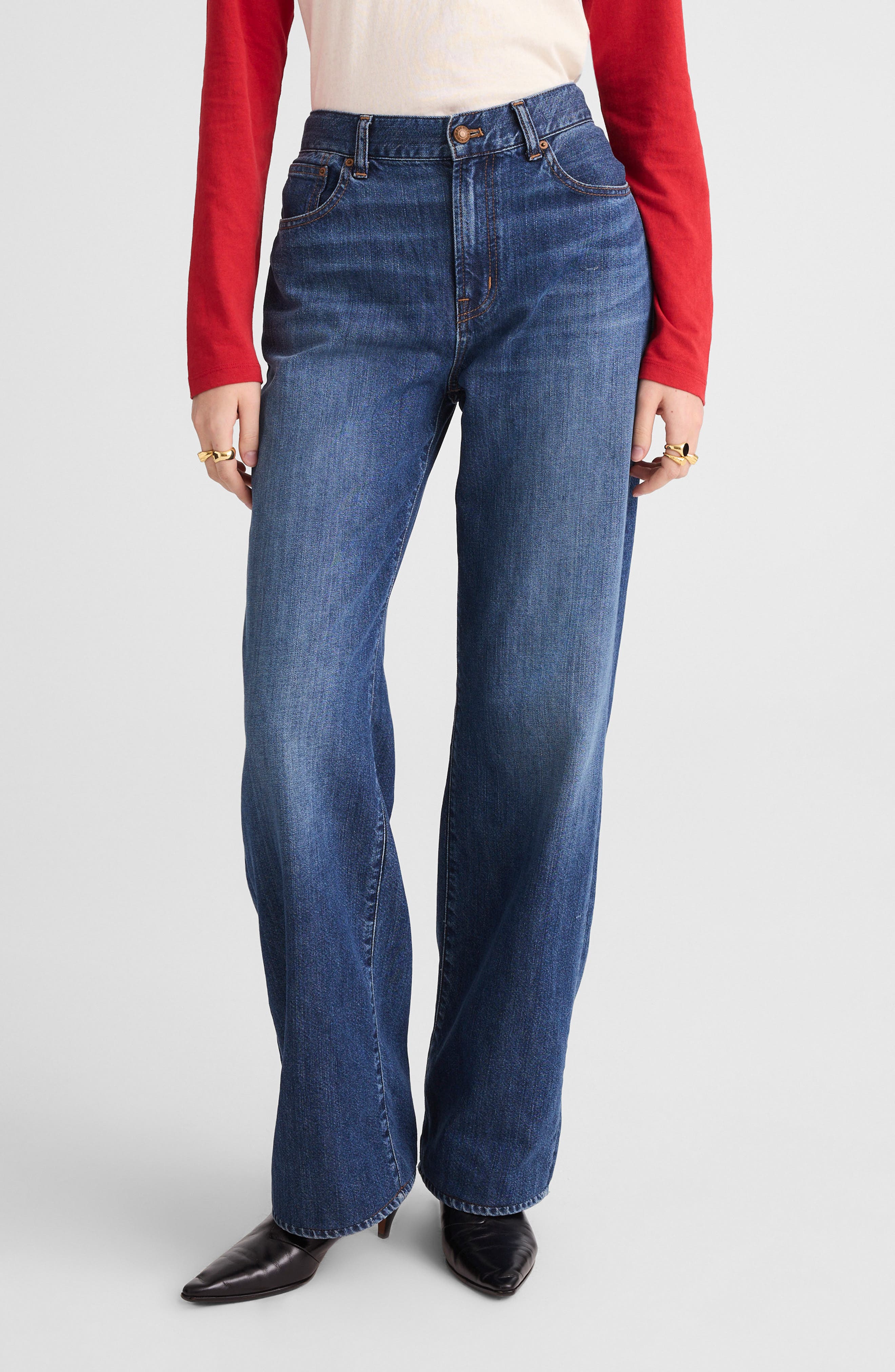 Madewell The Perfect Vintage Wide Leg Jeans
