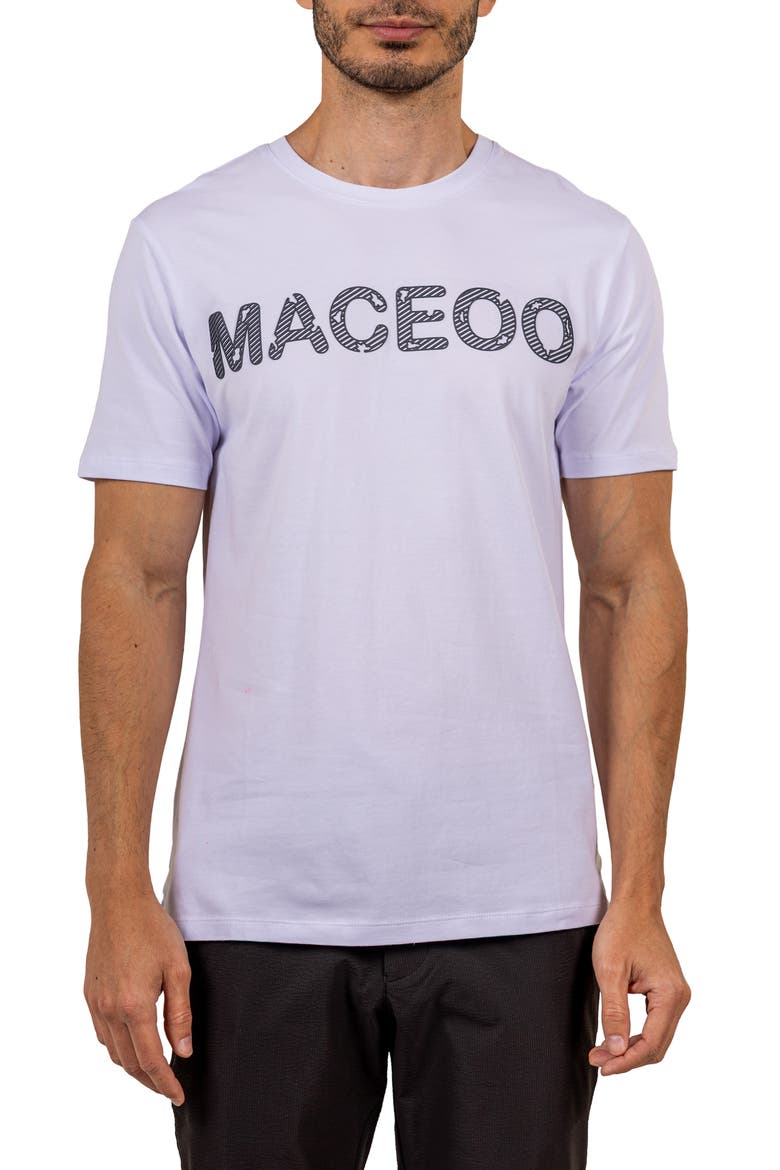 Logo Cotton Graphic T-Shirt, Main, color, WHITE