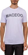 Maceoo Logo Cotton Graphic T-Shirt