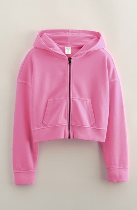 Kids' French Terry Zip-Up Hoodie (Big Kid)