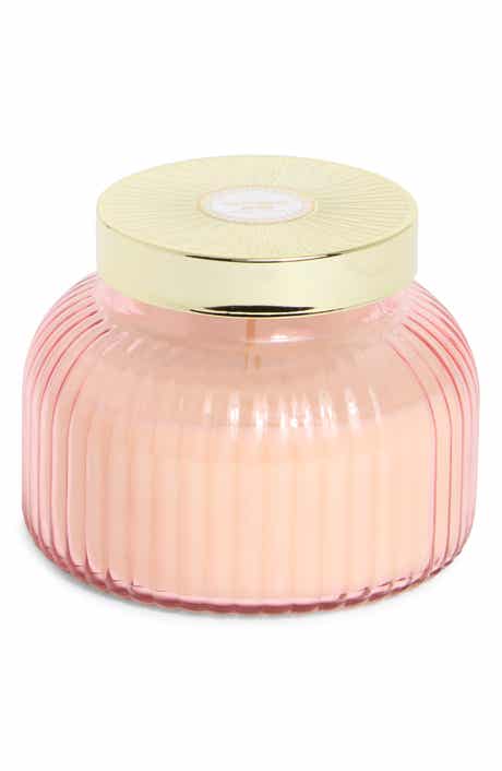 PORTOFINO CANDLES Parisian Rouge Ribbed Garden Jar Candle