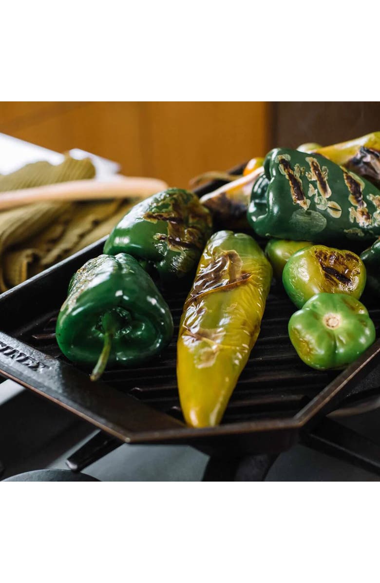 FINEX 12" Cast Iron Grill Pan, Alternate, color, Black