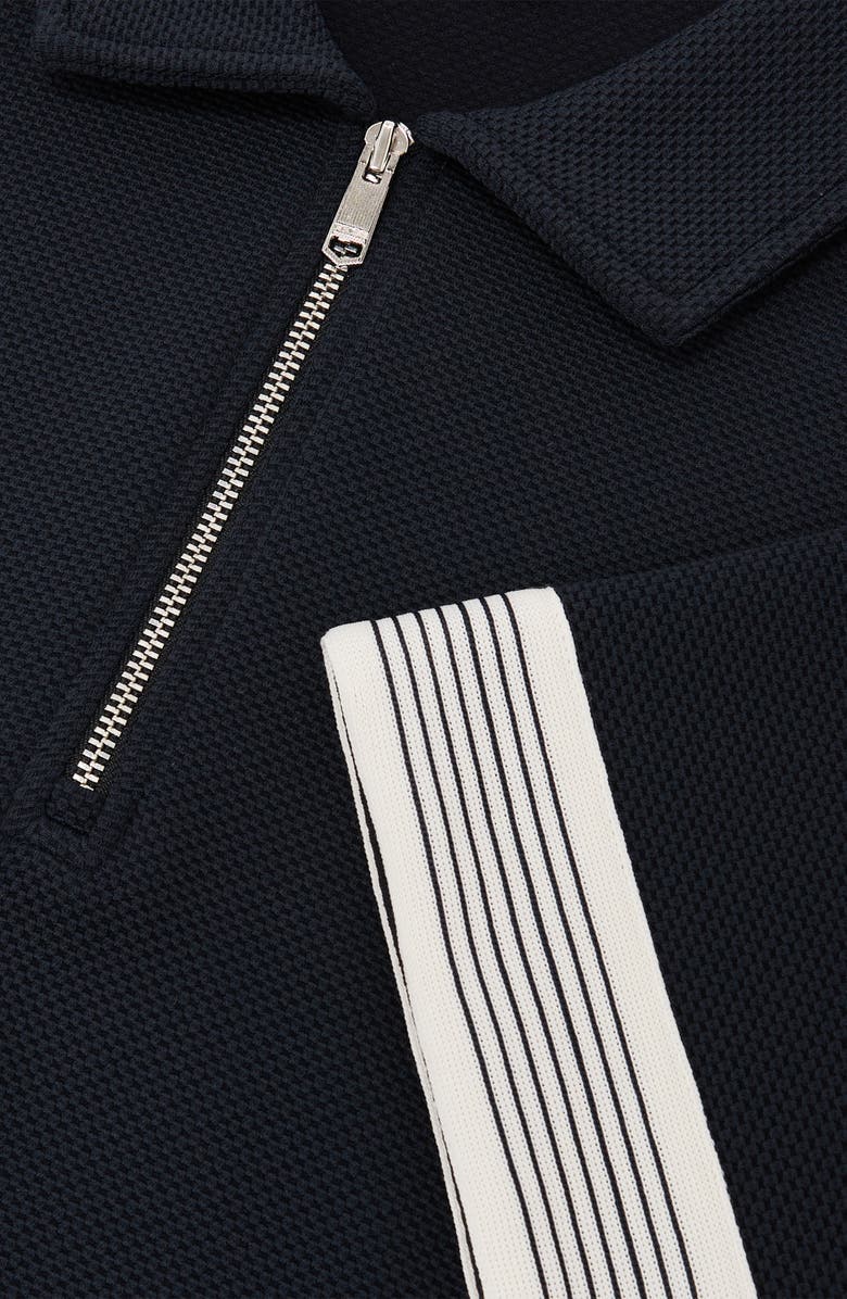 Reiss Bruno Quarter Zip Polo, Alternate, color,