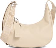 Baggu Small Recycled Leather Crescent Bag