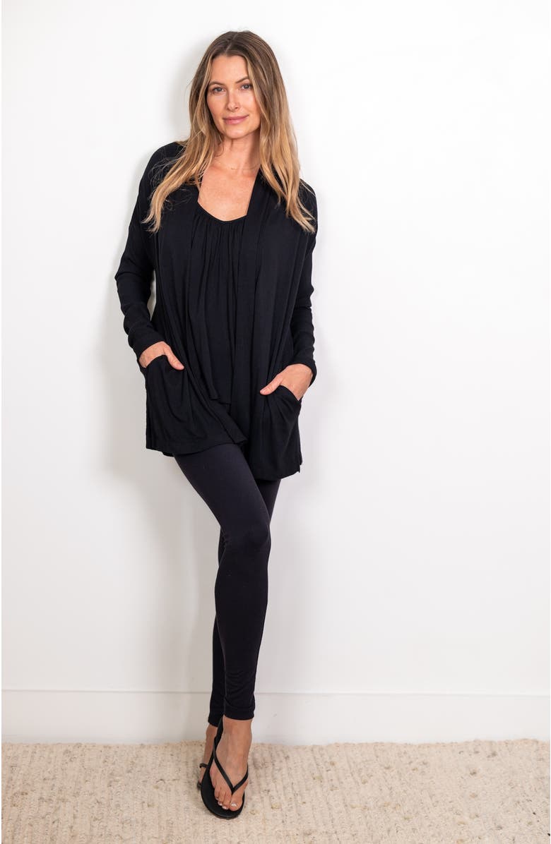 JJwinks Ultimate Lounge & Sleep High Waist Leggings, Alternate, color, Black