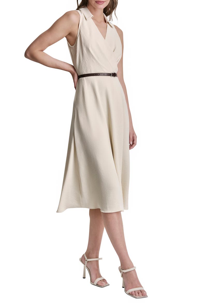 Sleeveless Shirtdress, Alternate, color, PAPYRUS