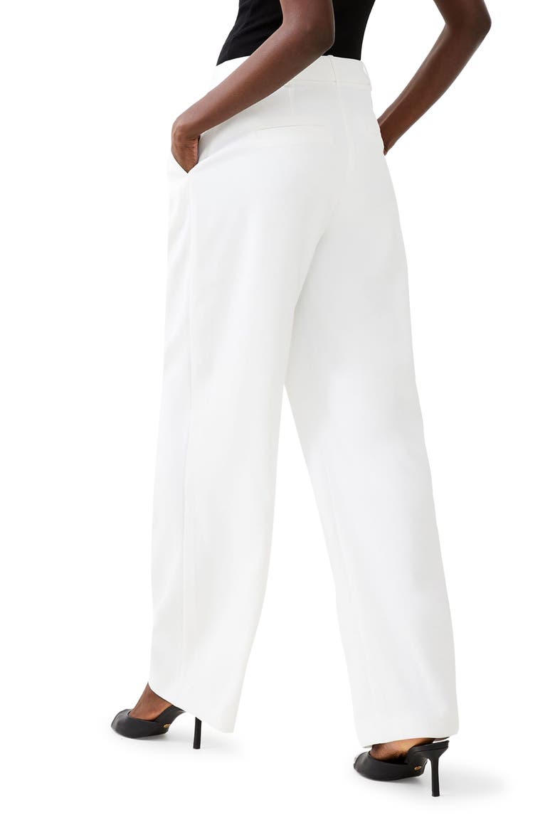 Harrie Wide Leg Suiting Pants, Alternate, color, SUMMER WHITE