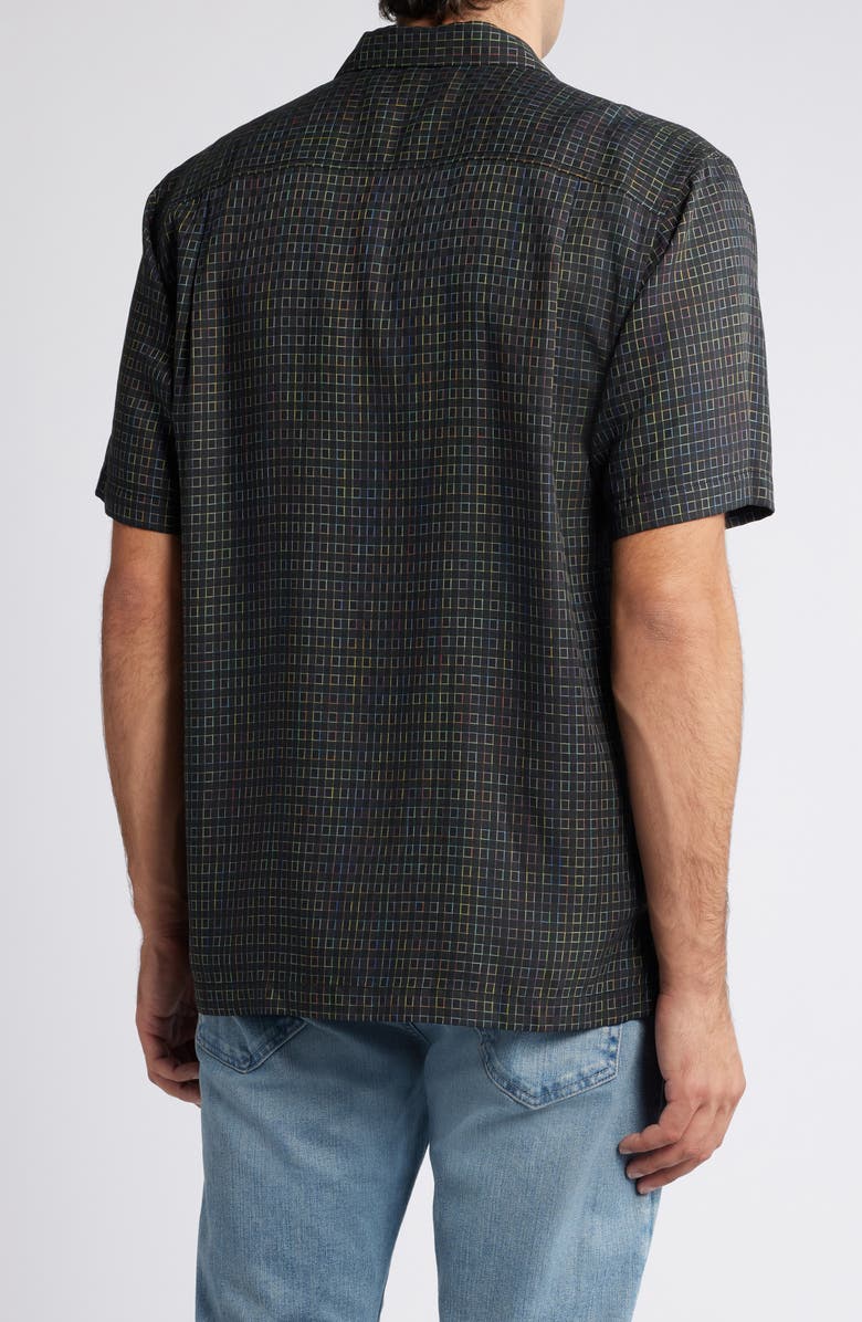 Tommy Bahama Coconut Point Prismatic Check IslandZone<sup>®</sup> Performance Camp Shirt, Alternate, color,