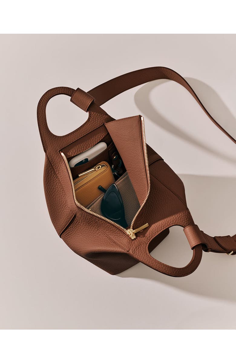 Cuyana Paloma Bag, Alternate, color, Dark Chestnut