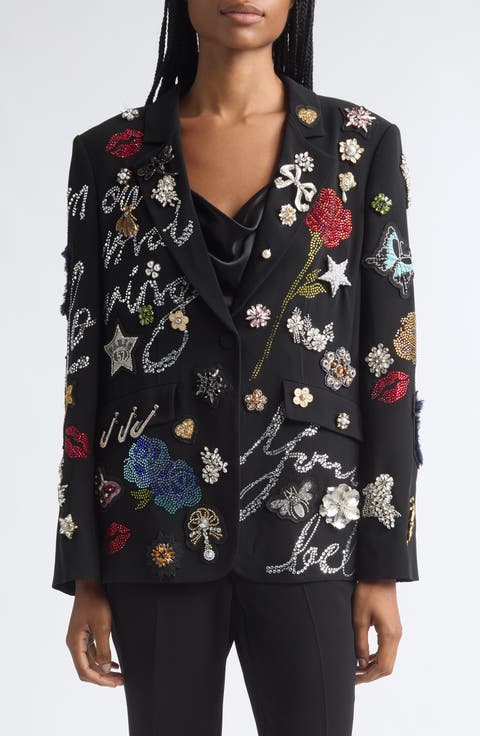 Greatest Hits Kael Embellished Blazer