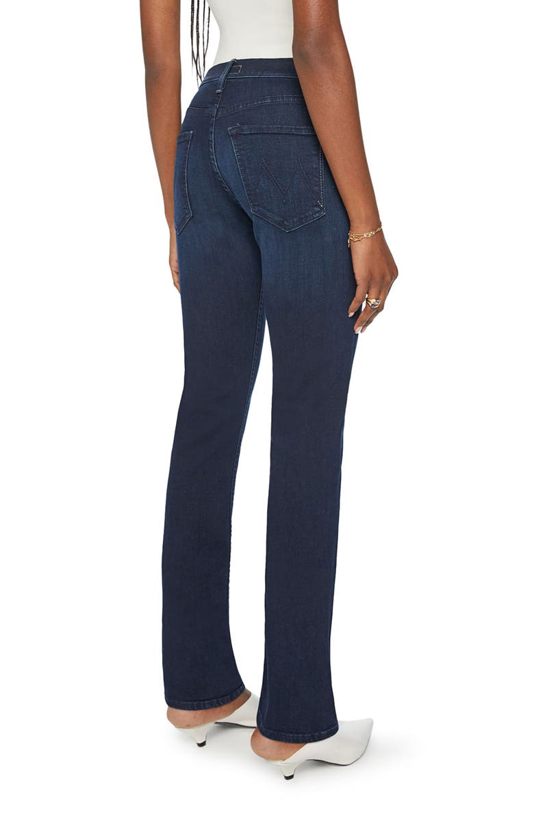 MOTHER The Rider Mid Rise Ankle Straight Leg Jeans, Alternate, color, 