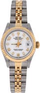 Pre-Owned Rolex Oyster Perpetual Datejust Automatic Watch Stainless Steel and Yellow Gold 26