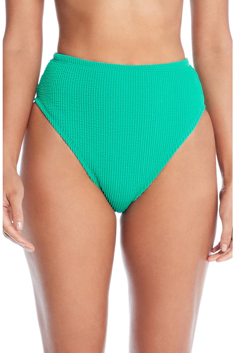 High Waist Bikini Bottoms, Main, color, LAGUNA