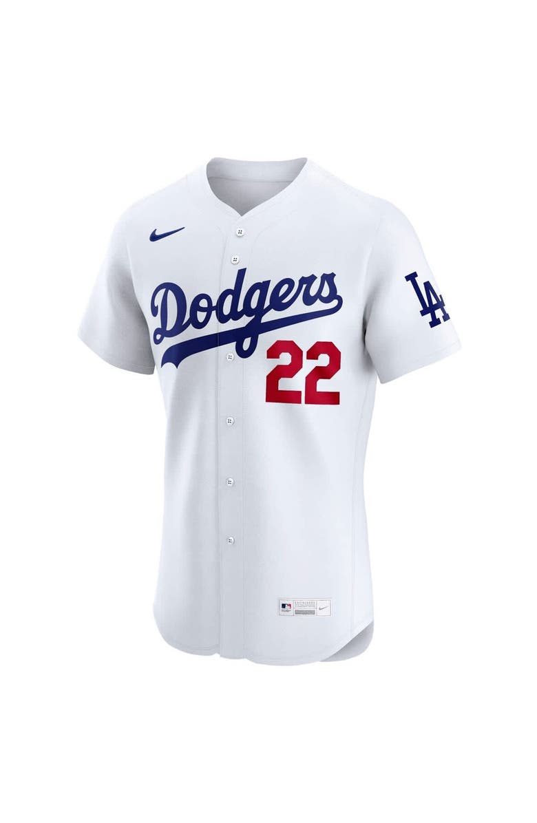 Nike Men's Nike Clayton Kershaw White Los Angeles Dodgers Home Elite Jersey, Alternate, color, 