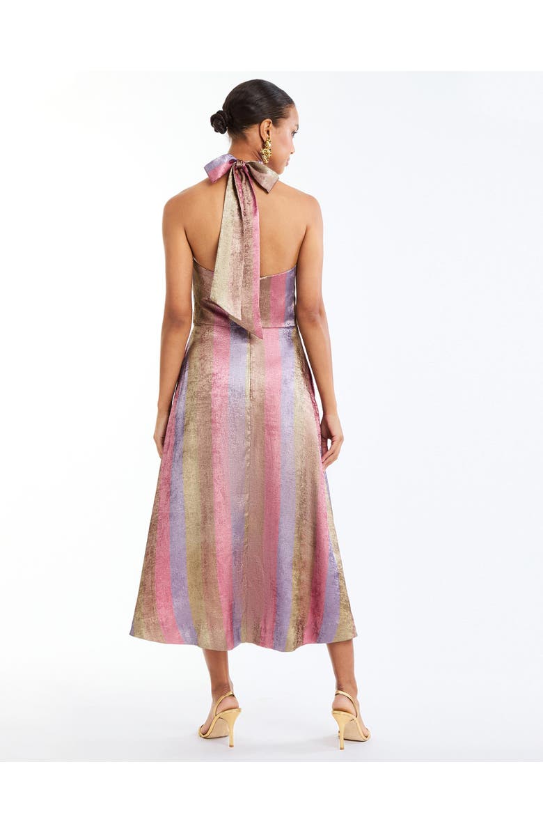 Mestiza New York Copacabana Halter Midi, Alternate, color, Disco Stripe