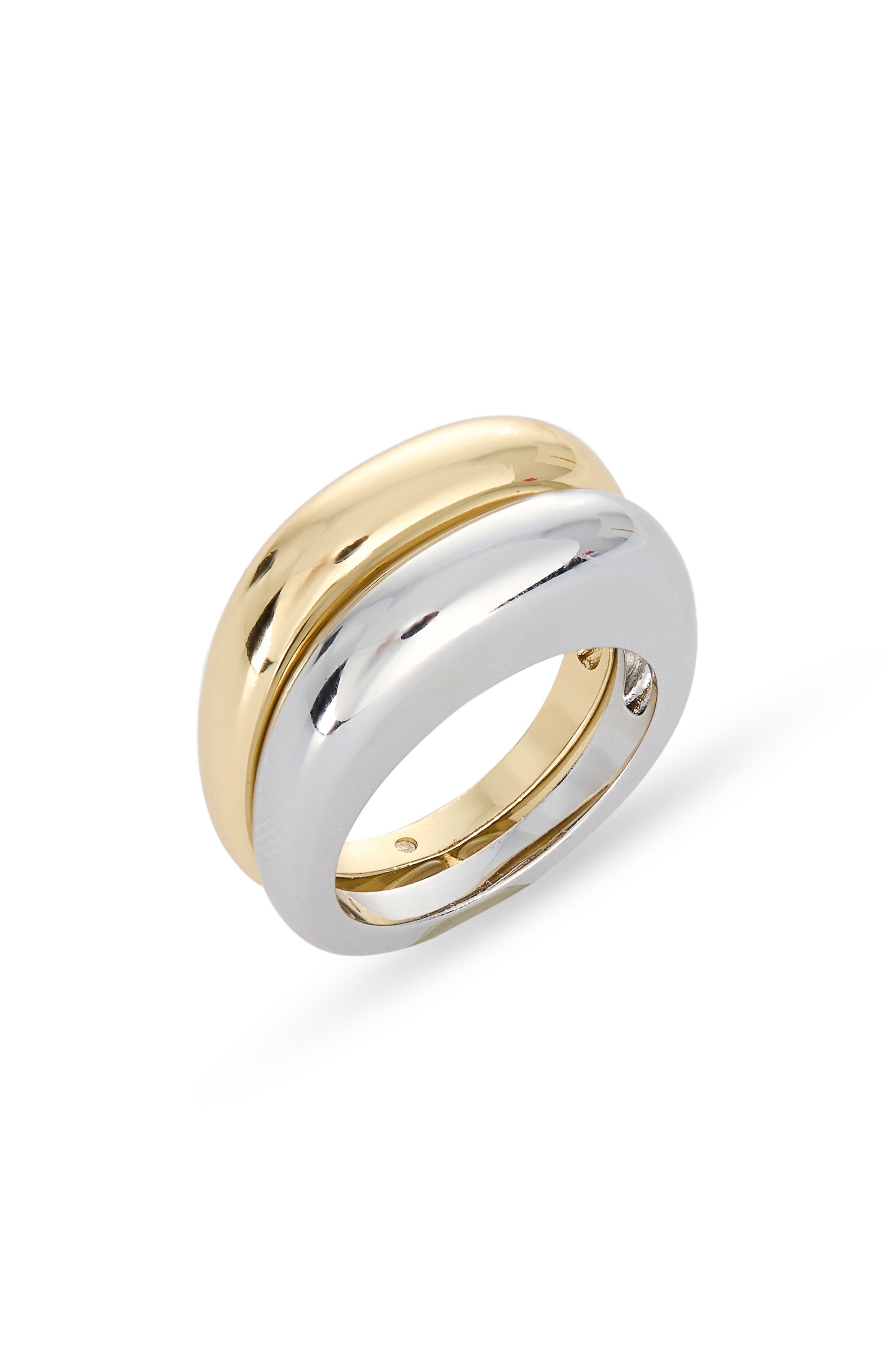 Covet Two-Tone Bubble Ring