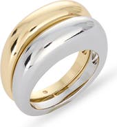 Covet Two-Tone Bubble Ring
