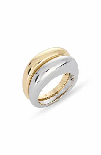 Covet Two-Tone Bubble Ring