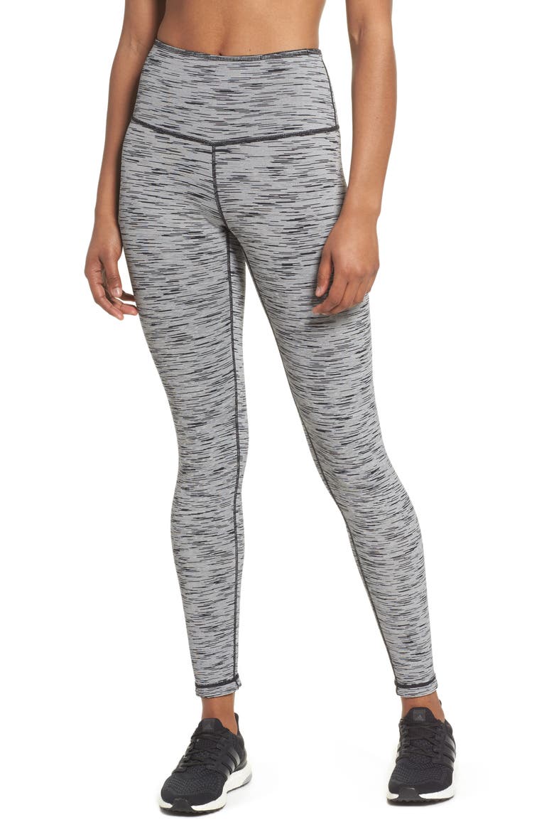 Static High Waist Reversible Leggings, Alternate, color, BLACK ONYX