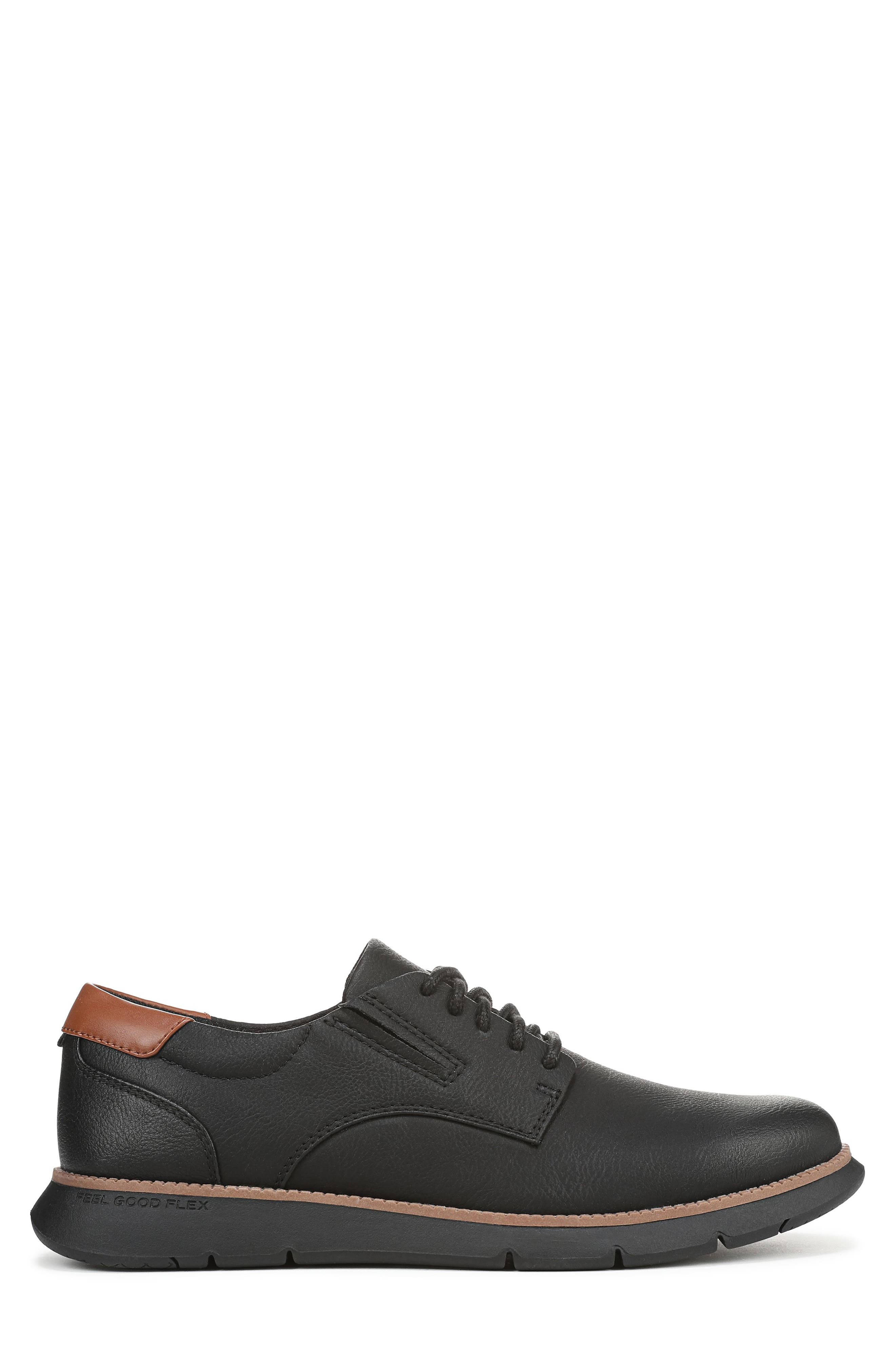 Dr. Scholl's Synergy Plain Toe Derby, Alternate, color, Black