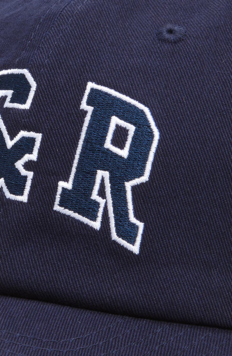 Sporty & Rich Ivy Adjustable Baseball Cap, Alternate, color, Dark Navy