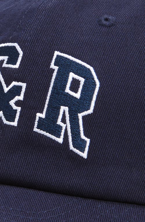 Sporty And Rich Sporty & Rich Ivy Adjustable Baseball Cap In Blue