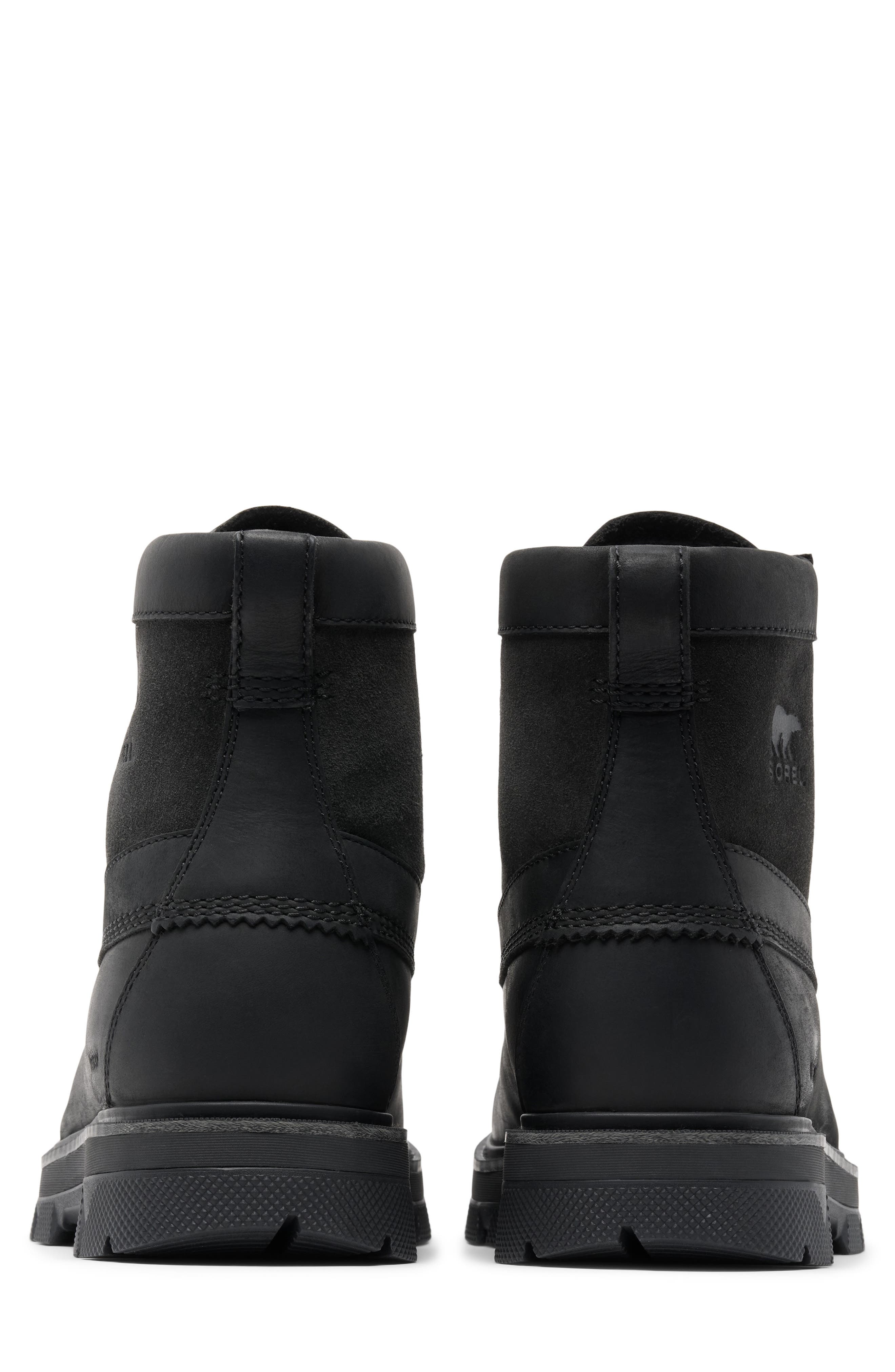 Lark-47 Waterproof Boot, Alternate, color, BLACK/ JET