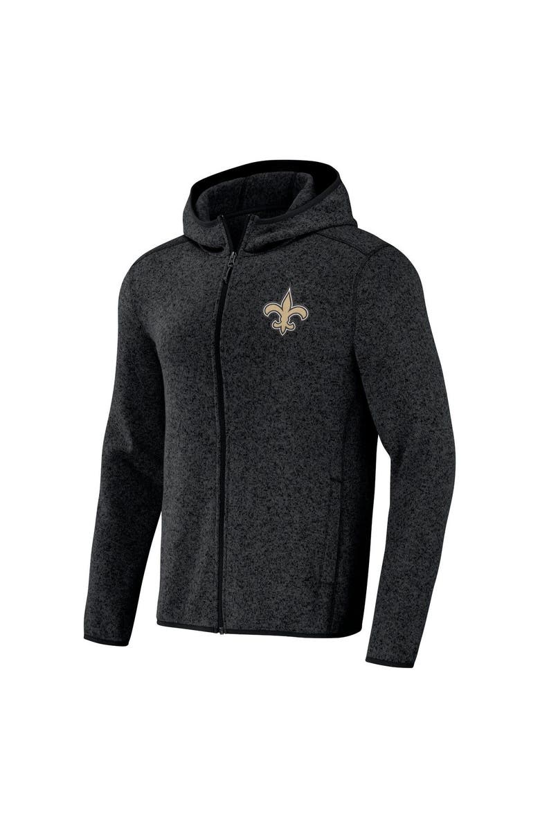 NFL X DARIUS RUCKER Men's NFL x Darius Rucker Collection by Fanatics Black New Orleans Saints Fleece Pullover Hoodie, Alternate, color, Black