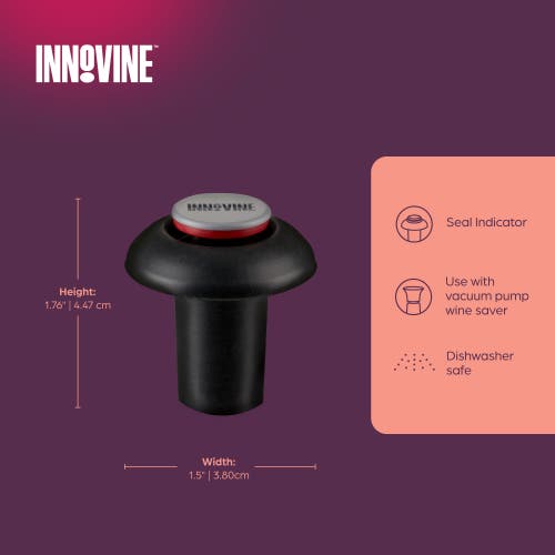 Innovine Vacuum Pump Stoppers Set Of 2