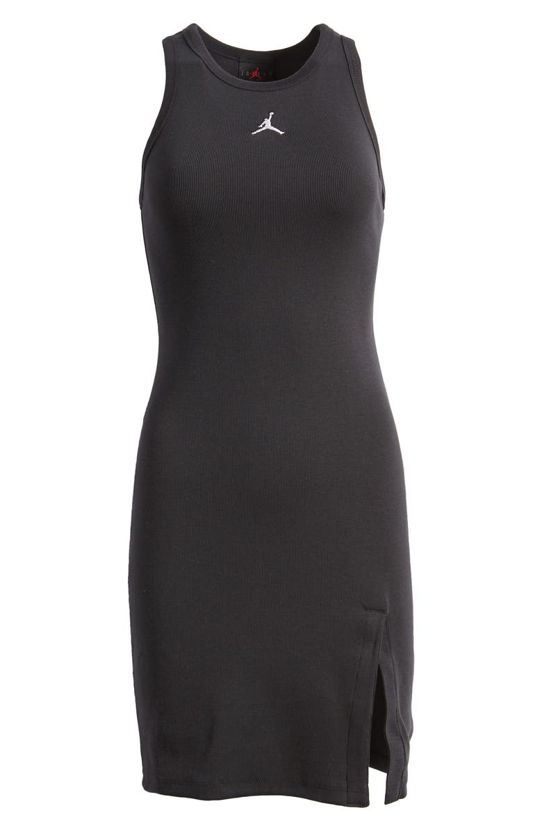 Jordan Ribbed Slit Hem Body-Con Dress, Alternate, color,