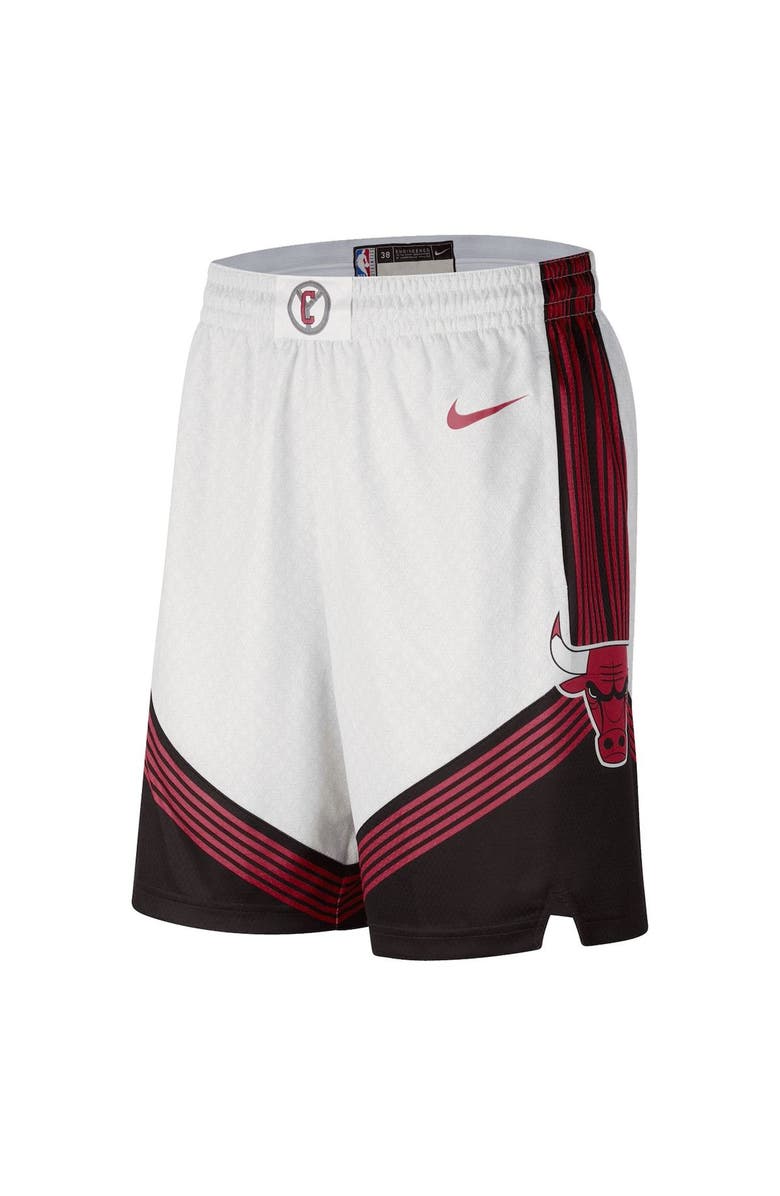 Nike Men's Nike White Chicago Bulls 2022/23 City Edition Swingman Shorts, Alternate, color,