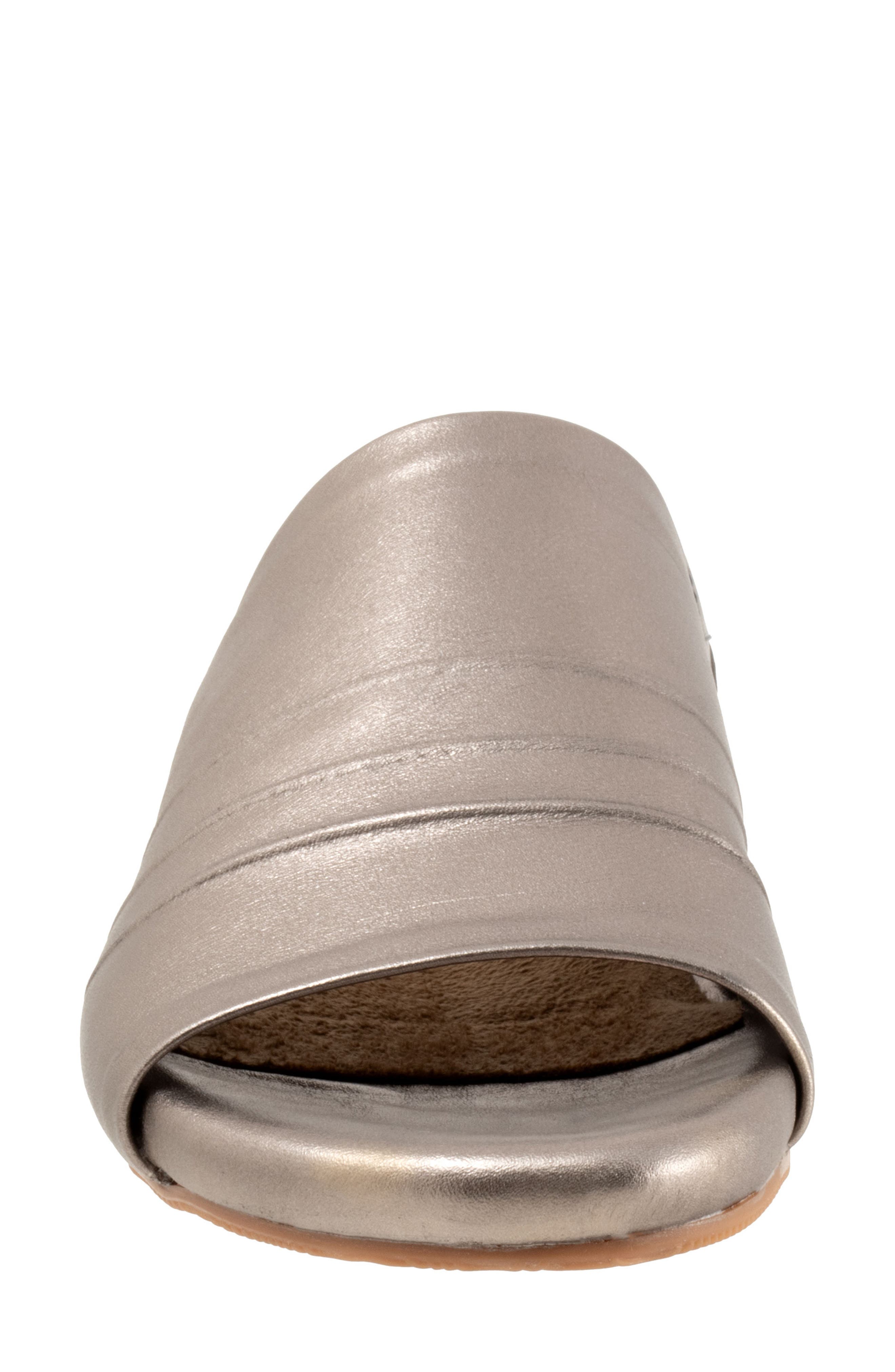 Camano Slide Sandal, Alternate, color, PEWTER