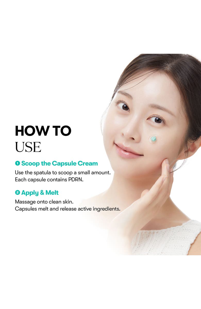 VT COSMETICS PDRN Capsule Cream 100, Alternate, color, Silver / Green