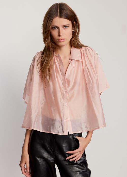 The Shirt By Rochelle Behrens The Hayden Shirt In Pink