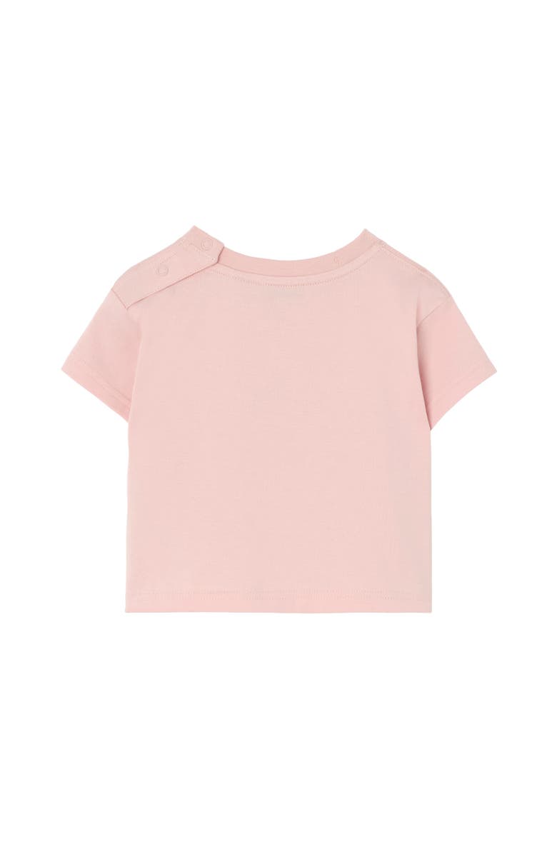Burberry Knight Stamp Cotton T-shirt, Alternate, color, Bouquet Pink