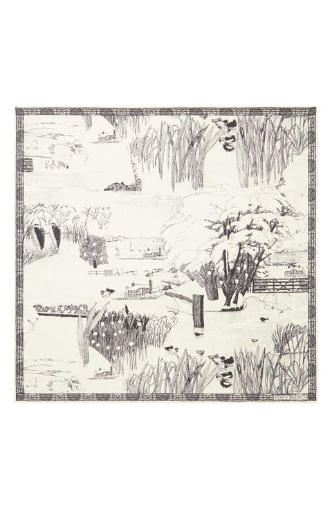 Forest Silk Neckerchief