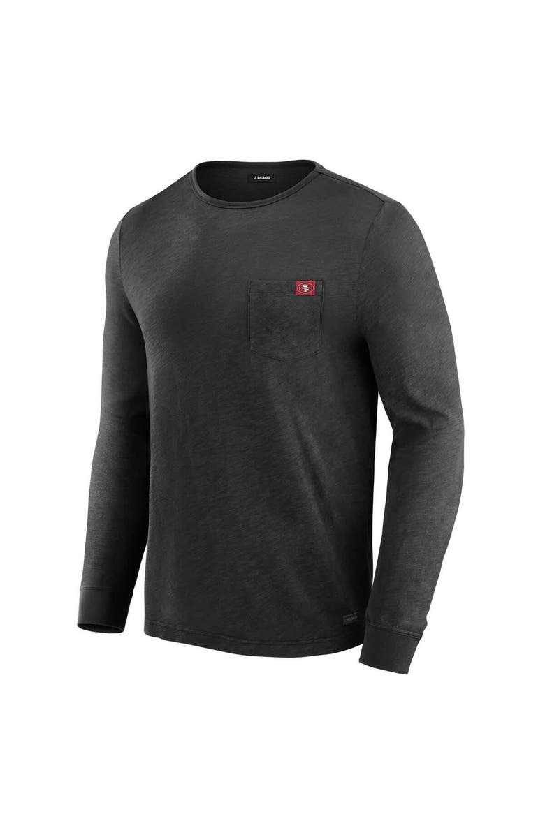 J. Palmer Men's J. Palmer Black San Francisco 49ers In-The-Pocket Long Sleeve T-Shirt, Alternate, color, Black