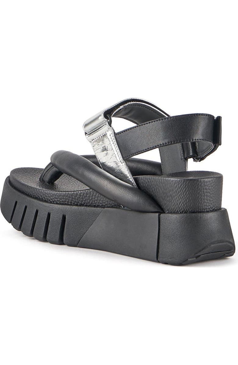 United Nude Delta Tong Sandals, Alternate, color, Silver
